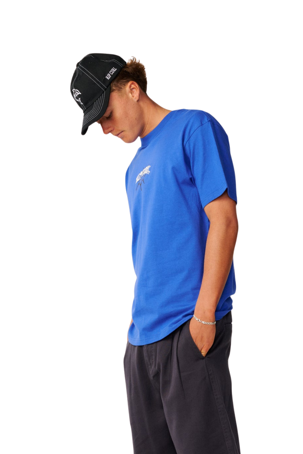 Rip Curl Disorder Balance Mens T-Shirt Deep Riverside