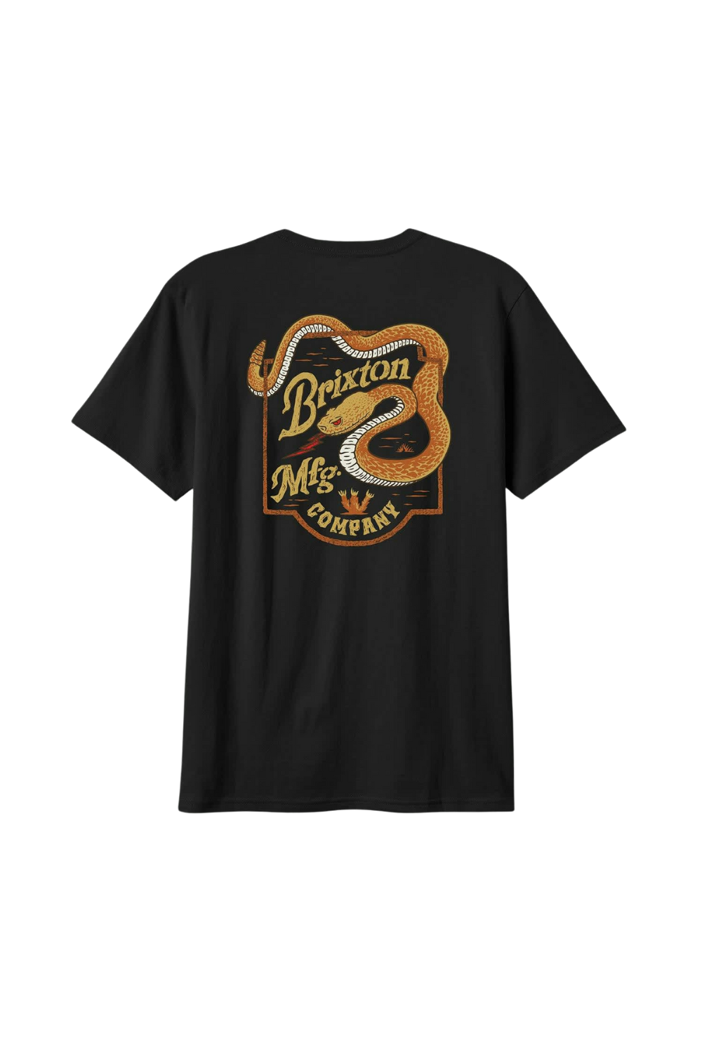 Brixton Rothwell Short Sleeve Tailored T-Shirt Black