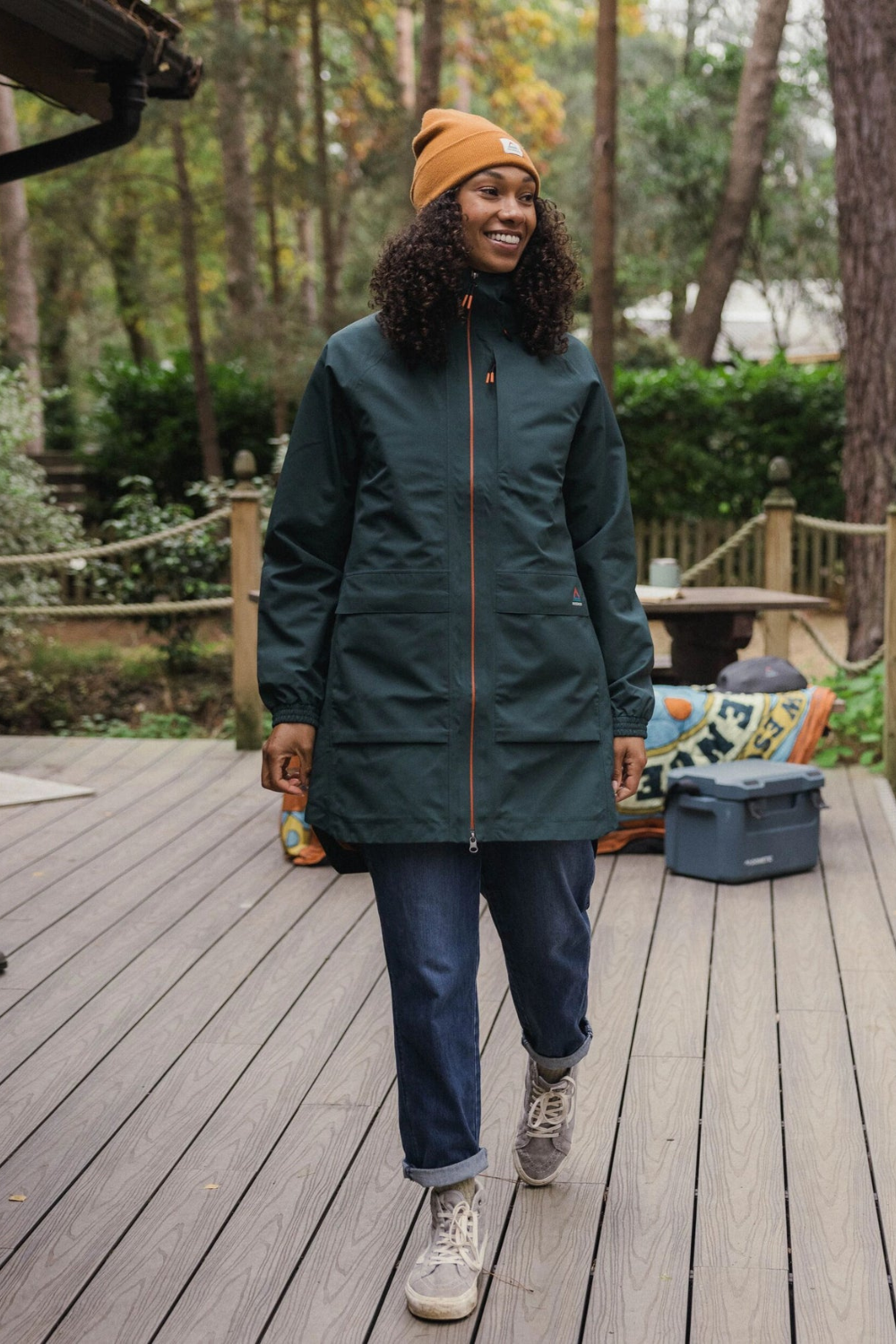 Passenger Serein Waterproof Parka Dark Fern