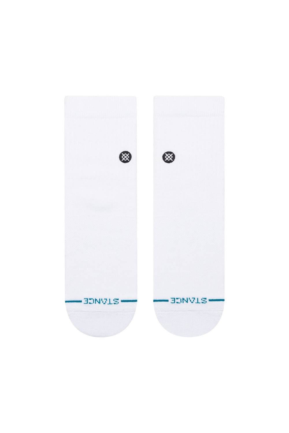 Stance Icon Quarter Socks White