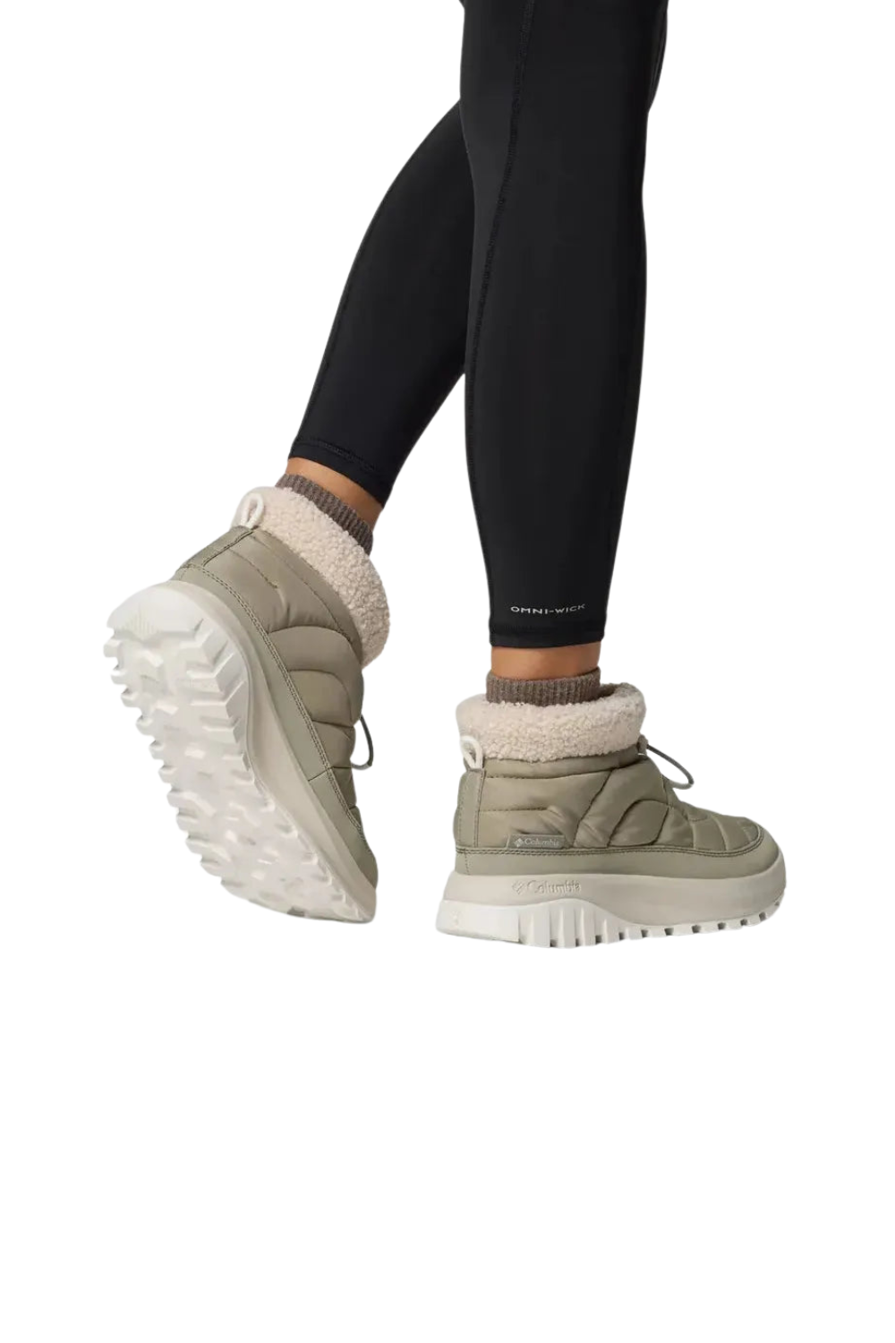 Columbia Snowtrot Shorty Boots Grey