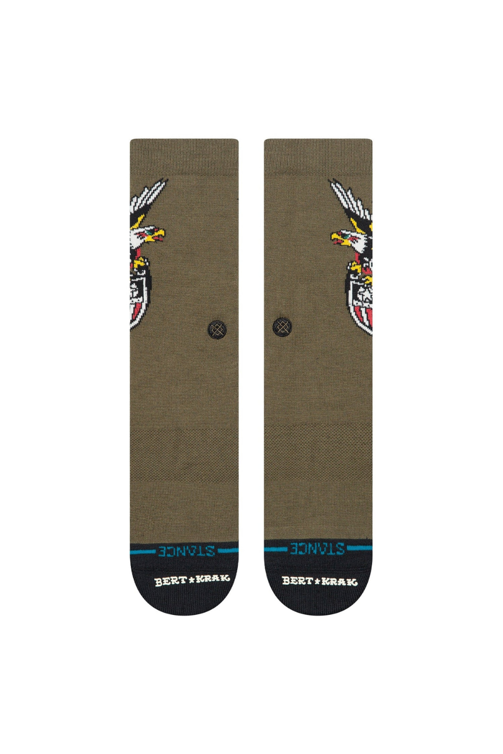 Stance The Eagle Crew Socks Green