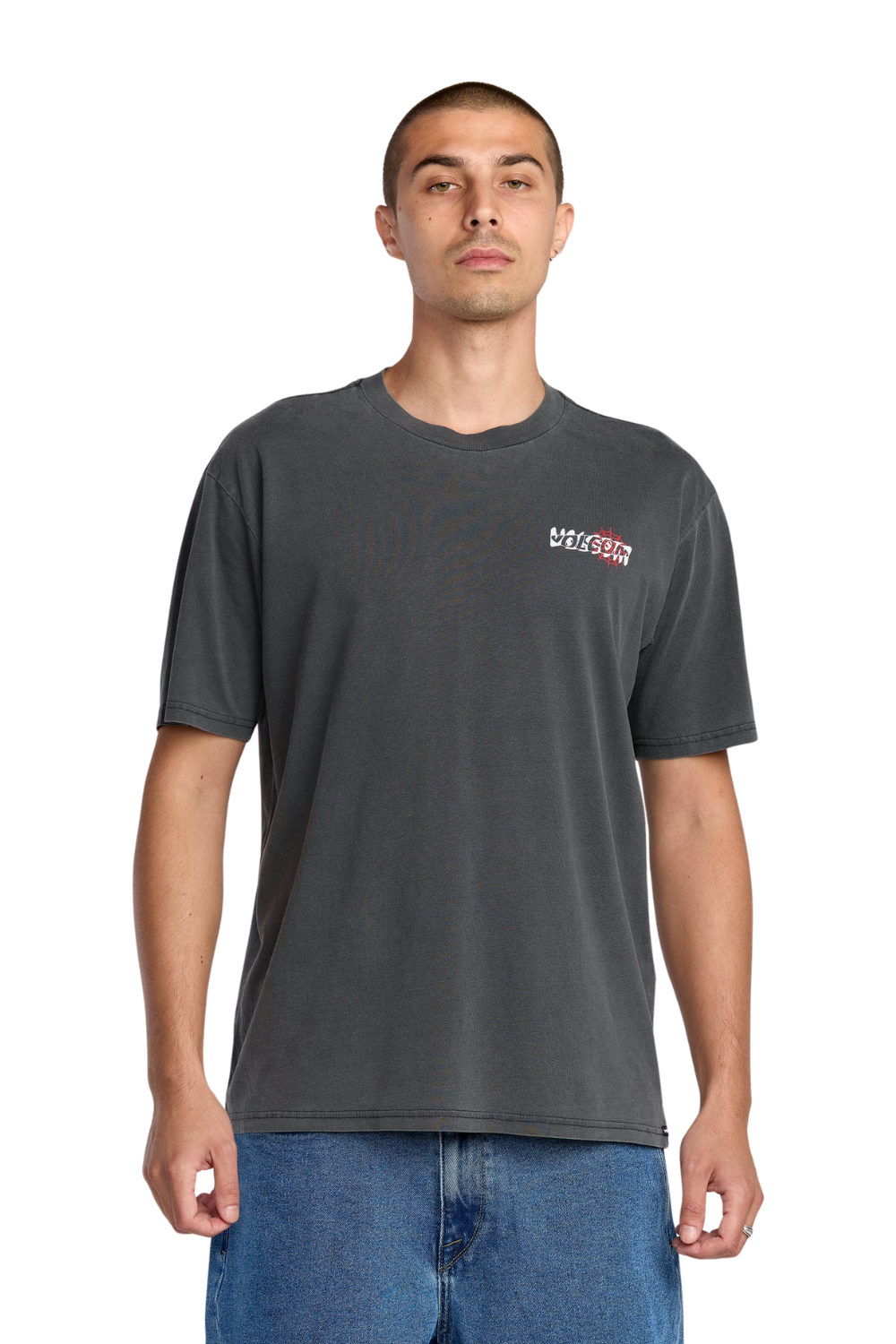Volcom Brain Mix Short Sleeve T-Shirt - Stealth
