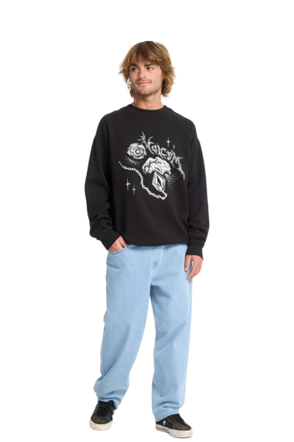 Volcom Recto Verso Sweatshirt - Black
