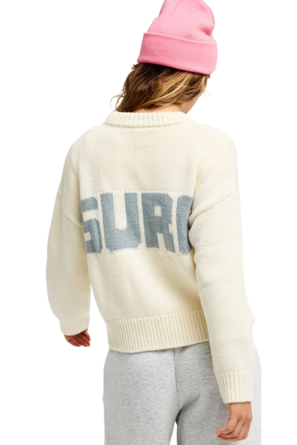 Roxy Exploring Snow Womens Crewneck Jumper Coconut Milk