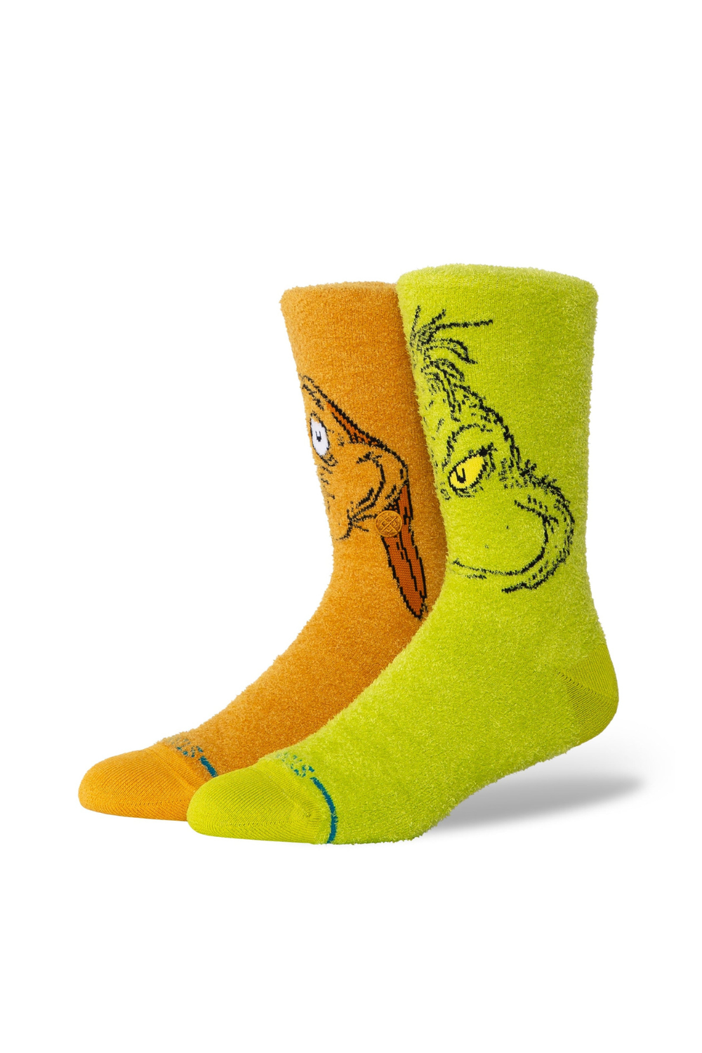 Stance Grinch And Max Socks Green