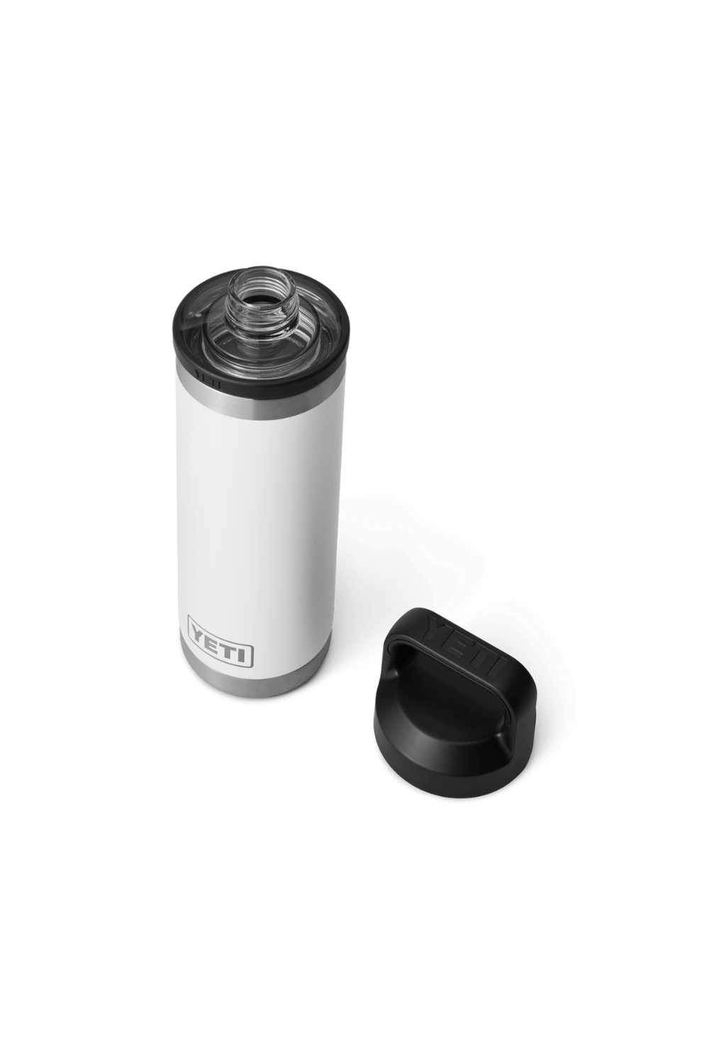Yeti Rambler 18 Oz Bottle With Chug Cap White