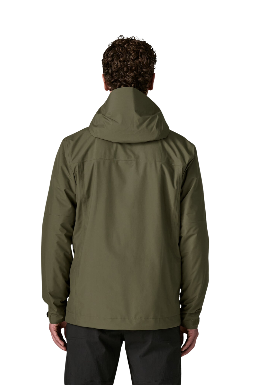 Patagonia Insulated Boulder Fork Mens Rain Jacket Basin Green