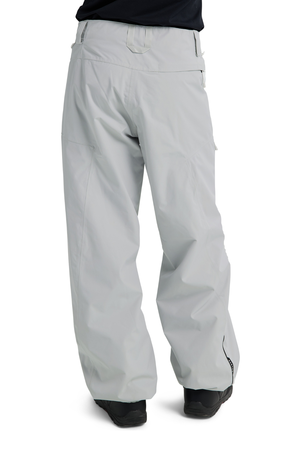 Burton Reserve 2L Womens Relaxed Ski & Snowboard Pants Gray Cloud