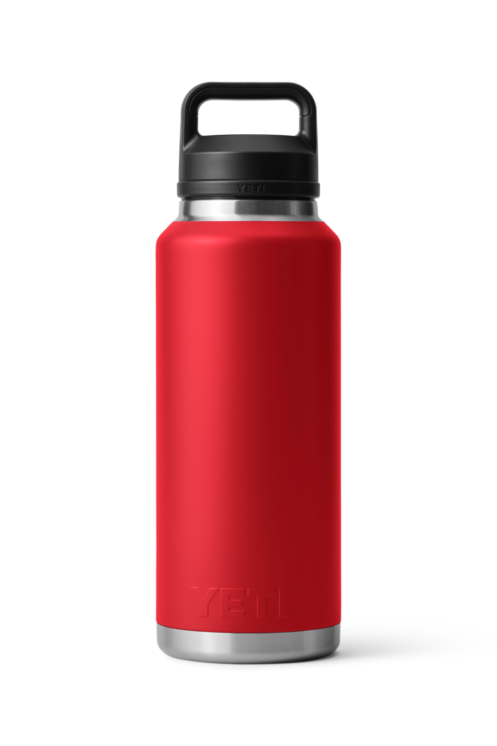 Yeti Rambler 46Oz Bottle With Chug Cap Rescue Red