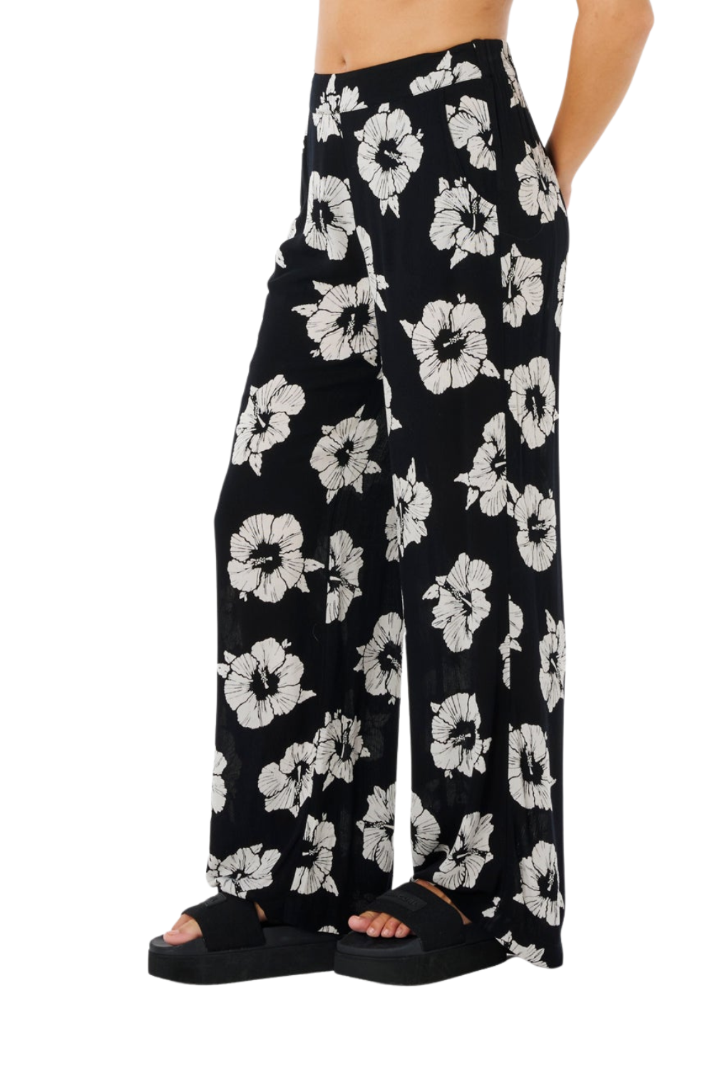 Rip Curl Party Pack Womens Beach Pants Black/Off White