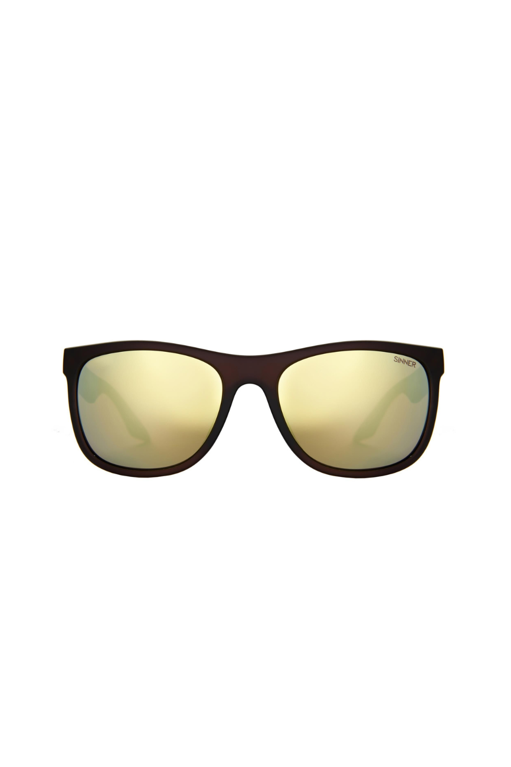 Sinner Rockford Sunglasses Matte Brown