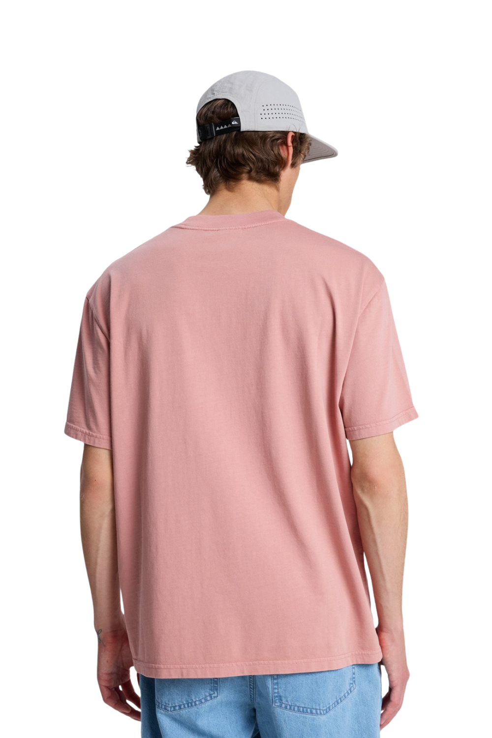Quiksilver Oxni Washed Mens T-Shirt Desert Sand