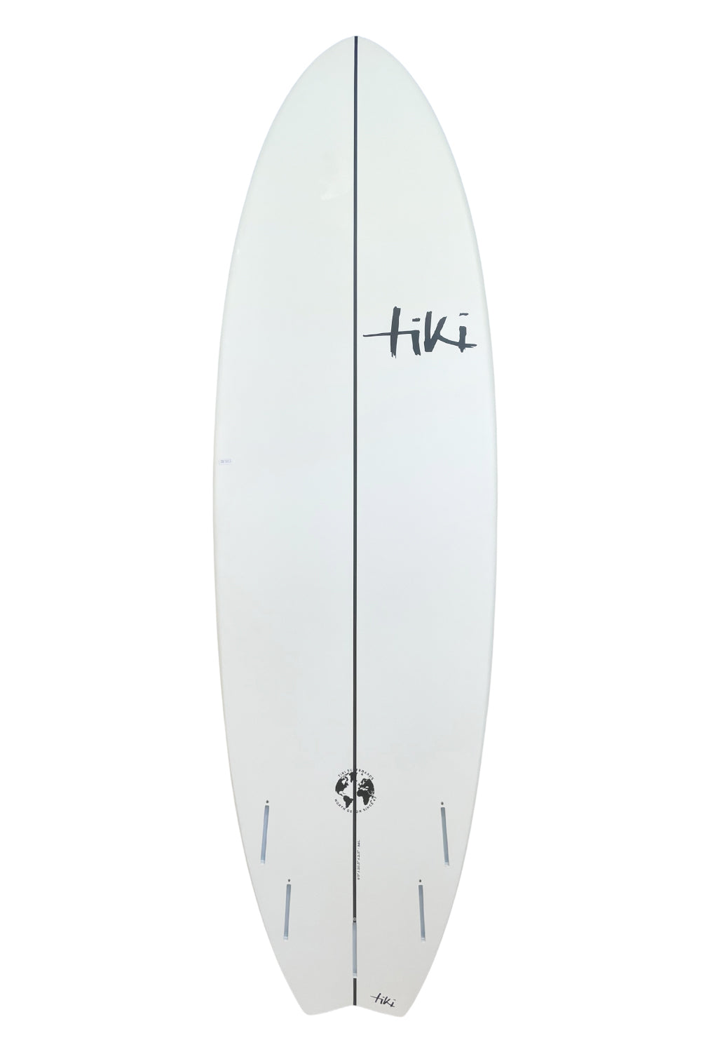 Tiki Evolution Fish Surfboard Sage Deck
