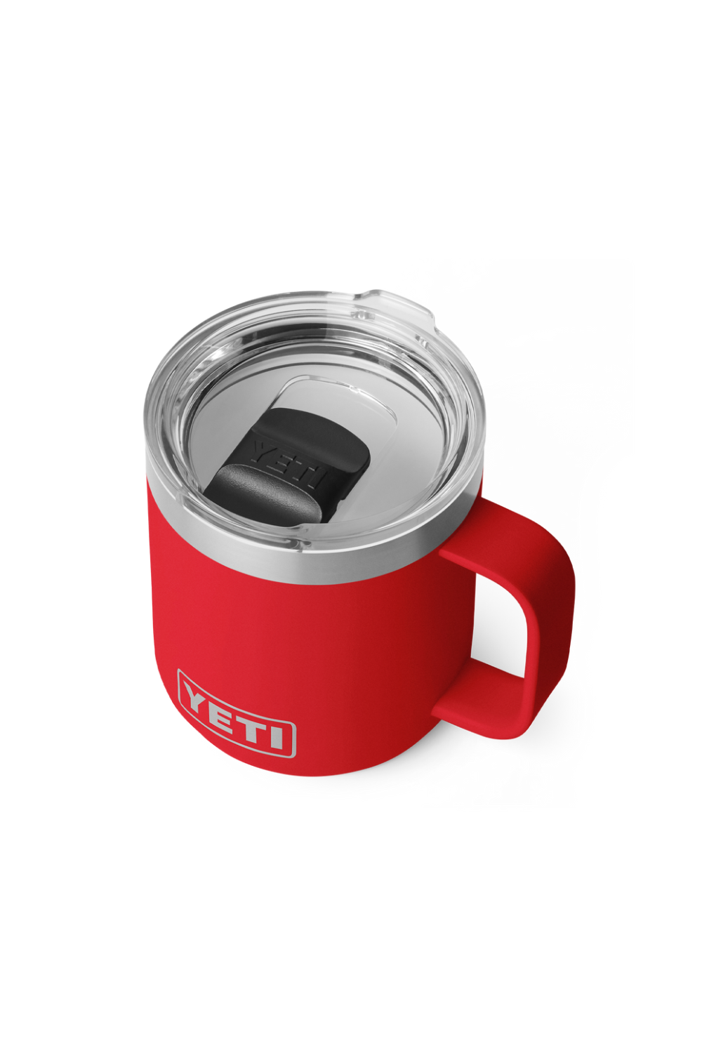 Yeti Rambler 10 Oz Stackable Mug With Ceramic Lining Rescue Red