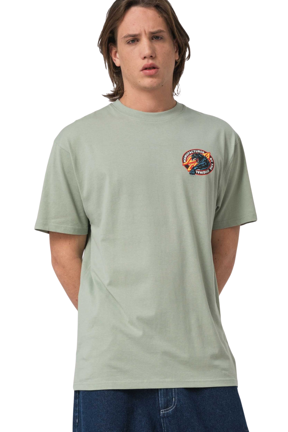 Santa Cruz Natas Panther Mens T-Shirt Moon Rock