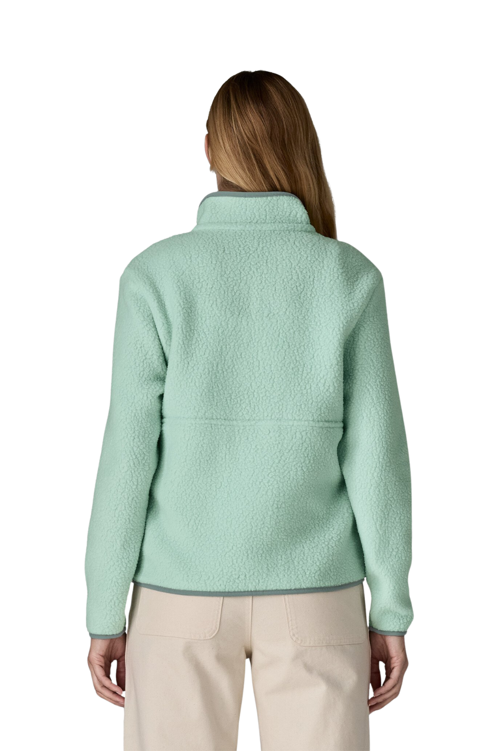 Patagonia Womens Retro Pile Marsupial Fleece Thin Ice