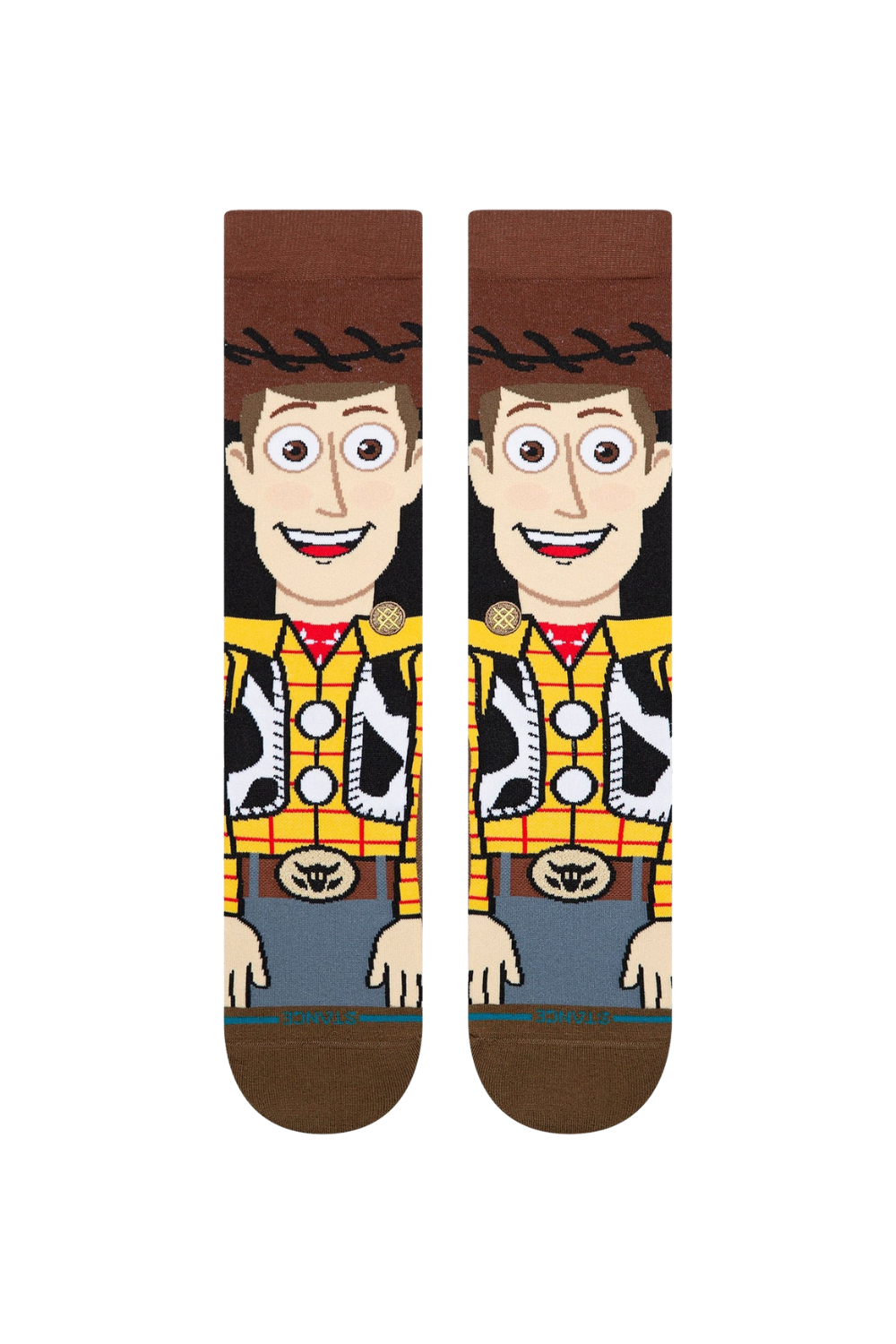 Stance Woody Crew Socks Brown