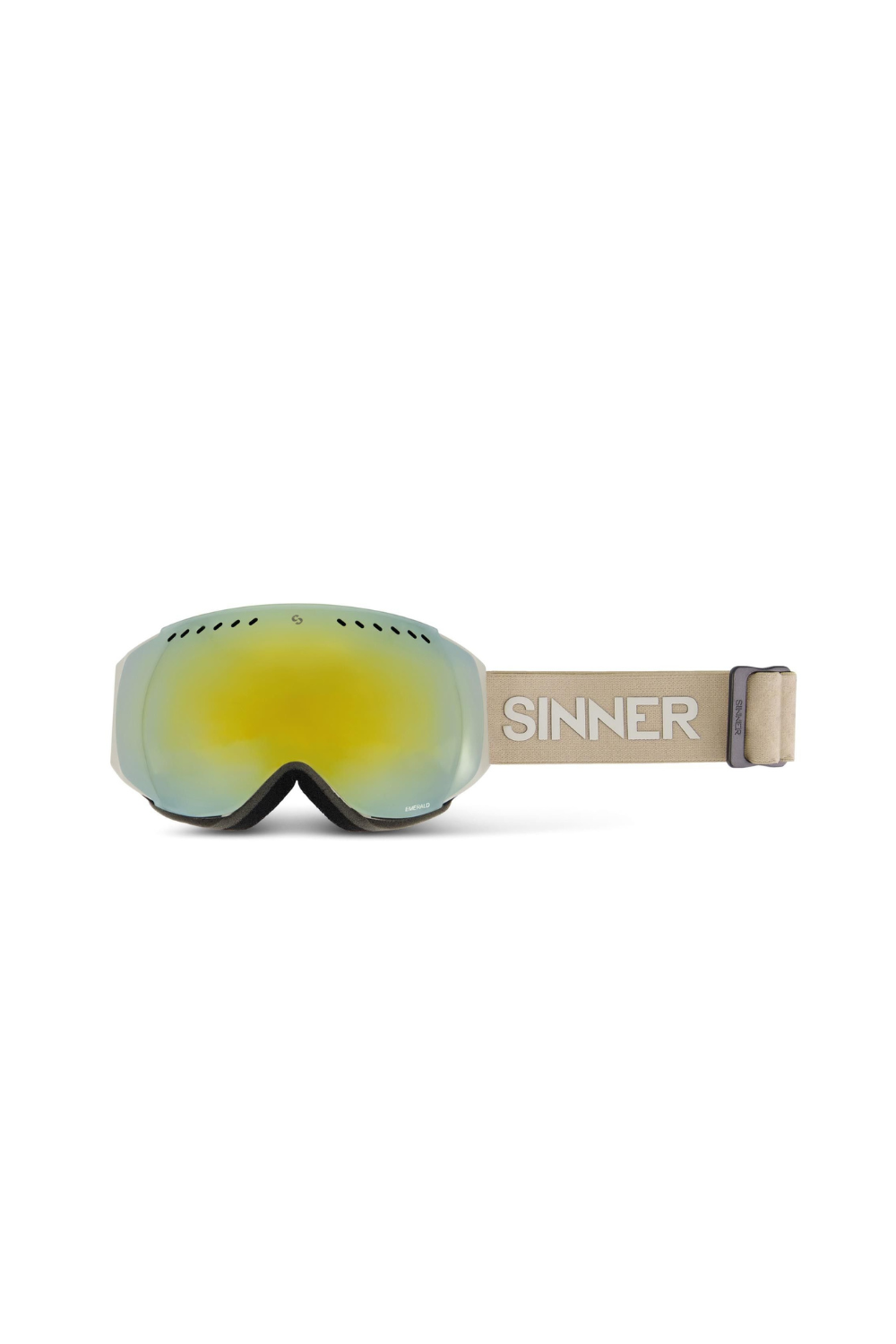 Sinner Emerald Snow Goggles Matte Light Grey