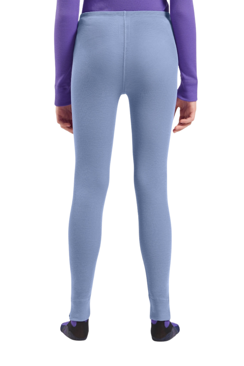 Odlo Active Warm Kids Base Layer Pants Blue Heron