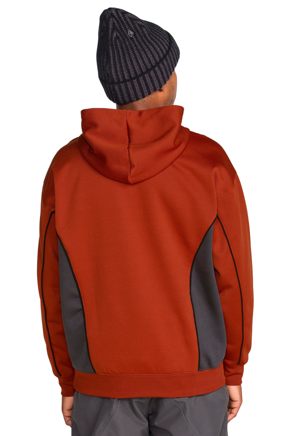 Volcom Vital Hydro Mens Hoodie Burnt Orange