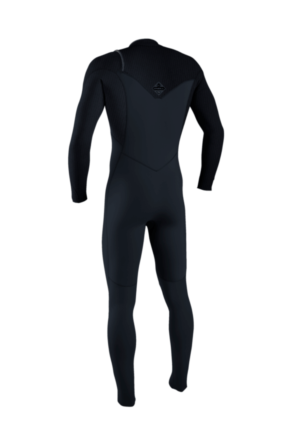 O'Neill Hyperfreak 5/4+ Mens Wetsuit Chest Zip Carbon/Dark Slate