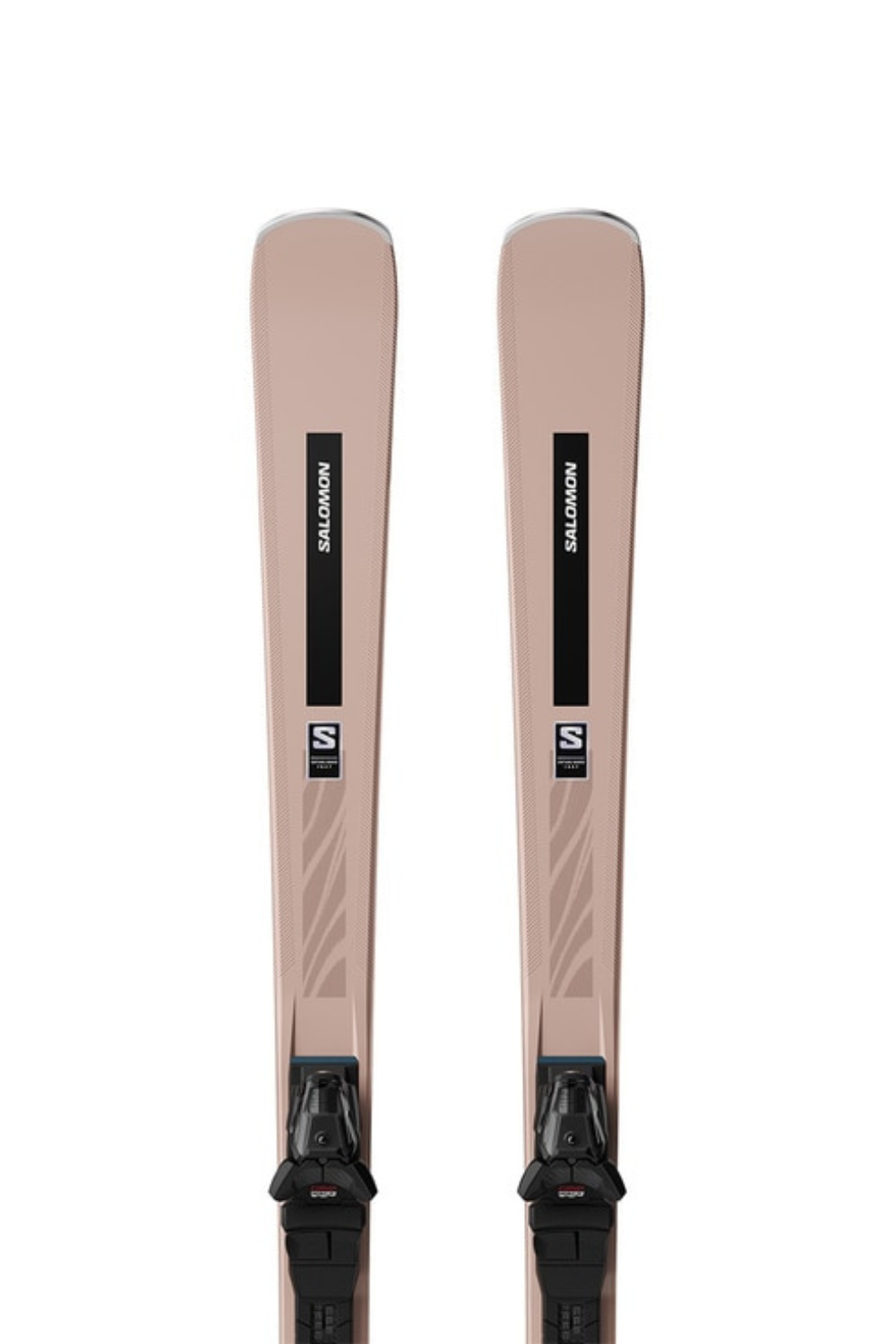Salomon E S/Max N°8 RTL Womens Skis +M10 GW L8 Bindings Rose/Black