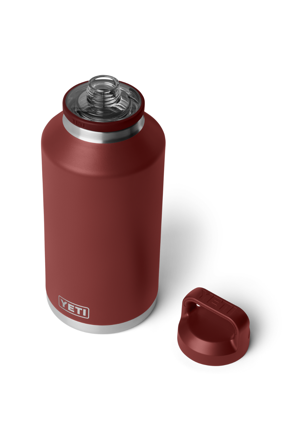 Yeti Rambler 64 Oz  Bottle With Chug Cap Stag Red