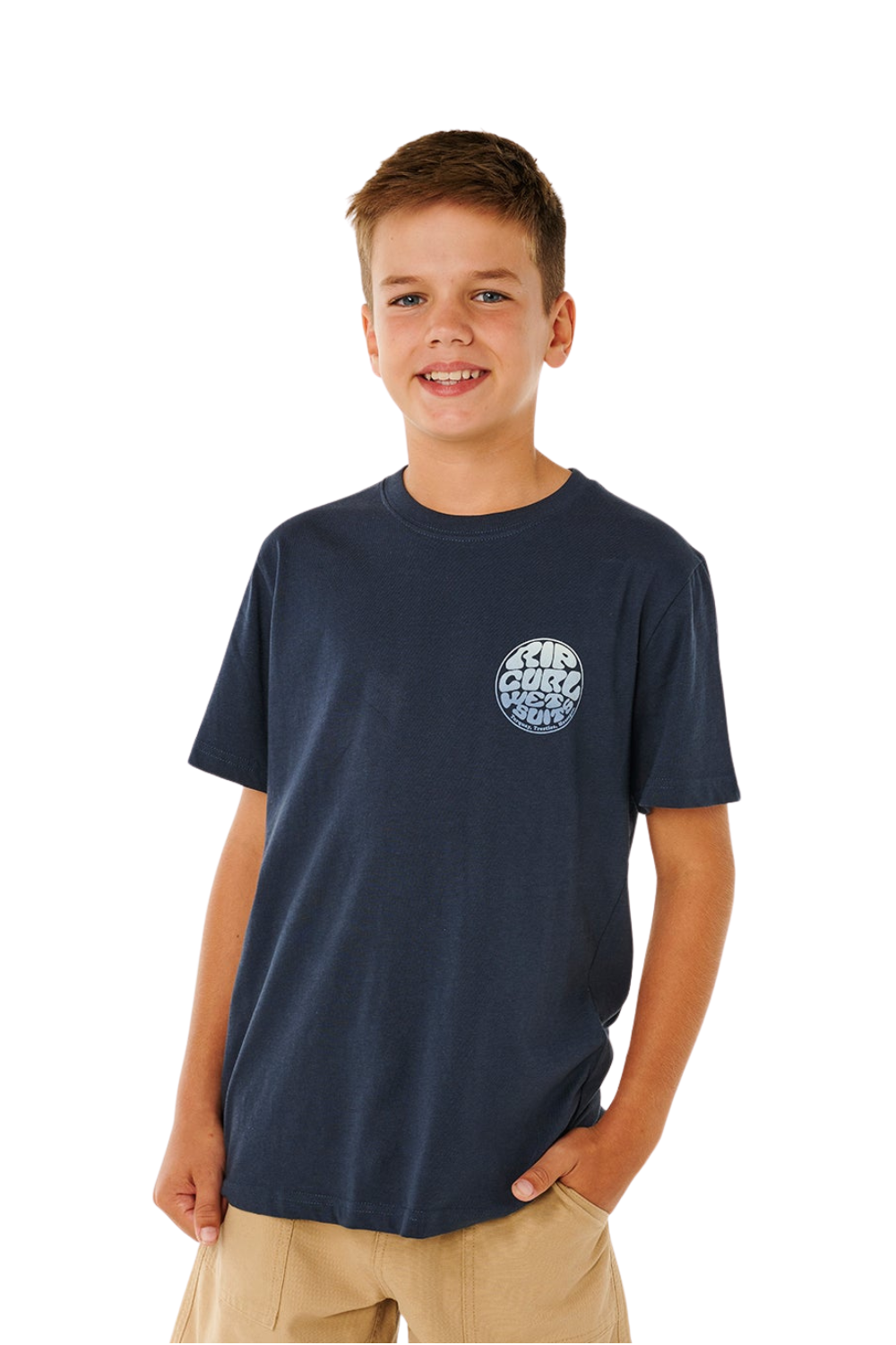 Rip Curl Wetsuit Icon Kids T-Shirt Dark Navy