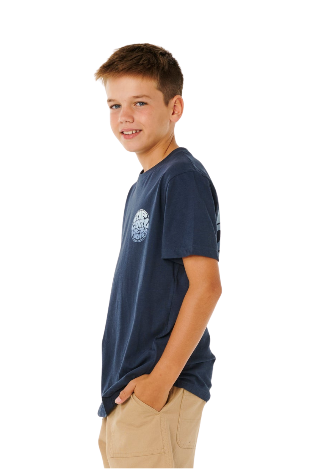 Rip Curl Wetsuit Icon Kids T-Shirt Dark Navy