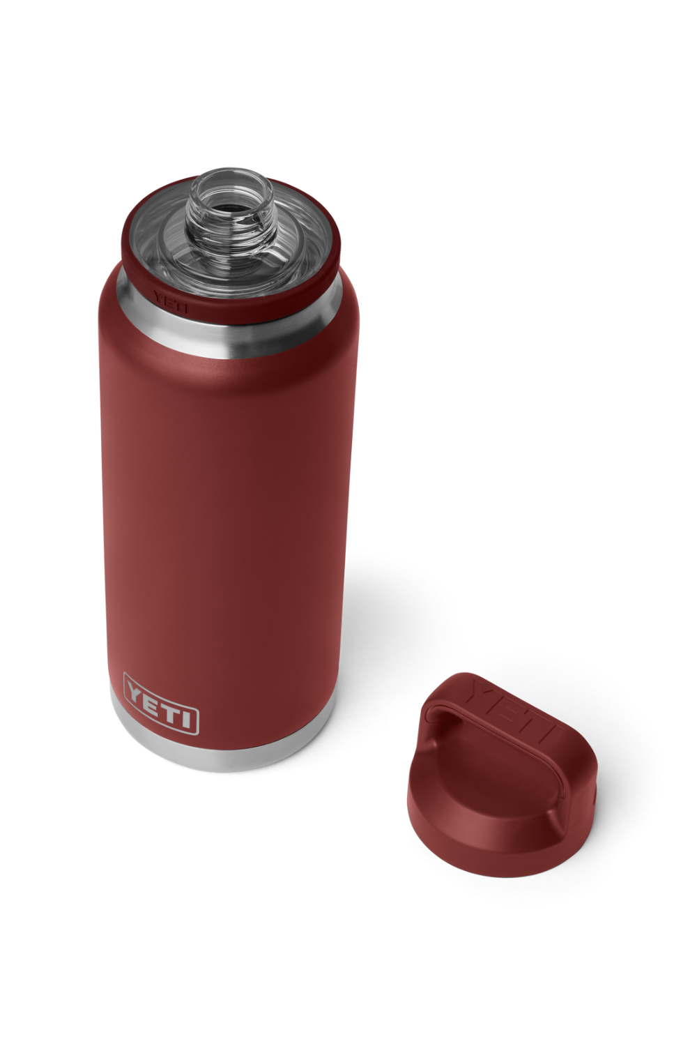 Yeti Rambler 36 Oz Bottle With Chug Cap Stag Red