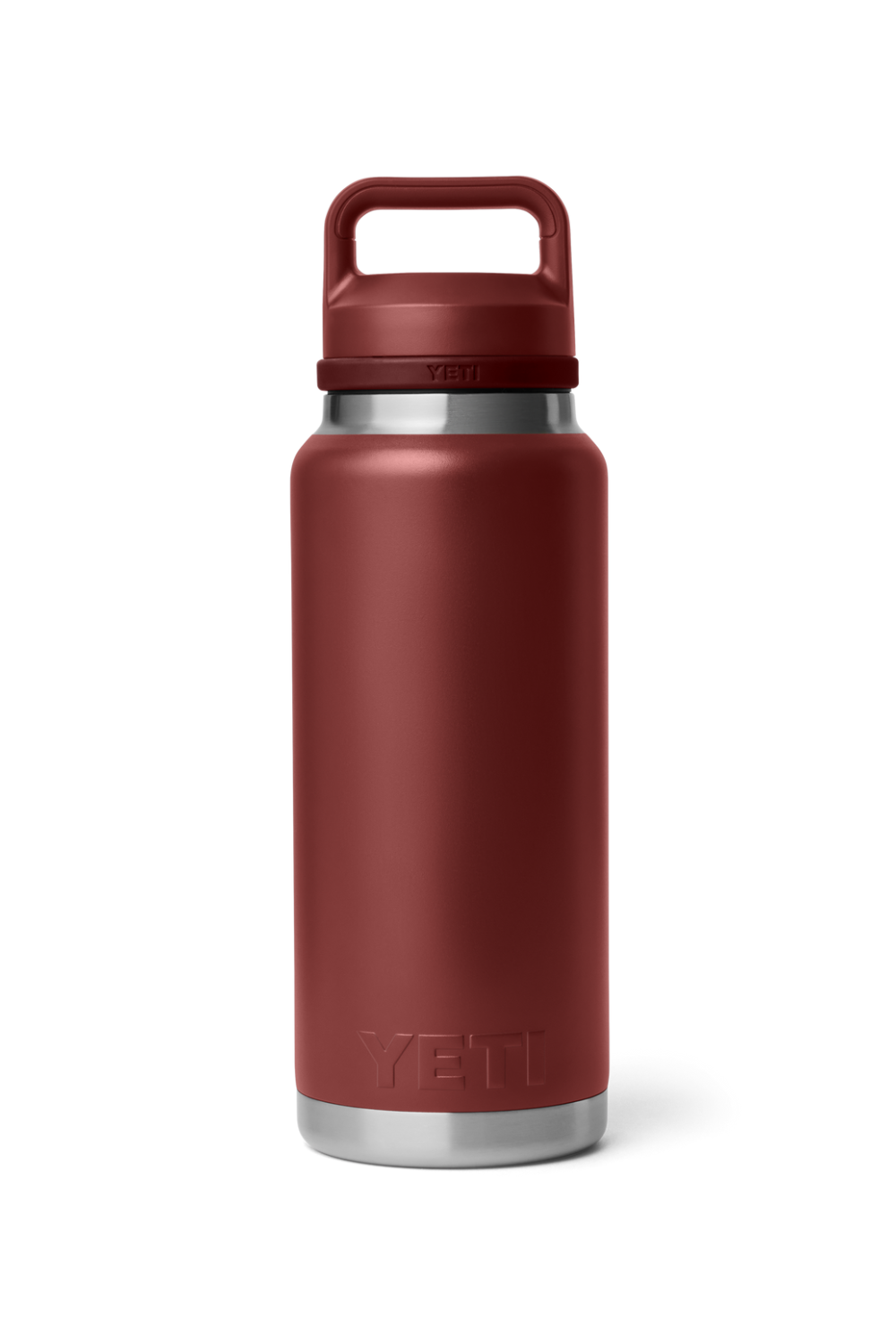 Yeti Rambler 36 Oz Bottle With Chug Cap Stag Red
