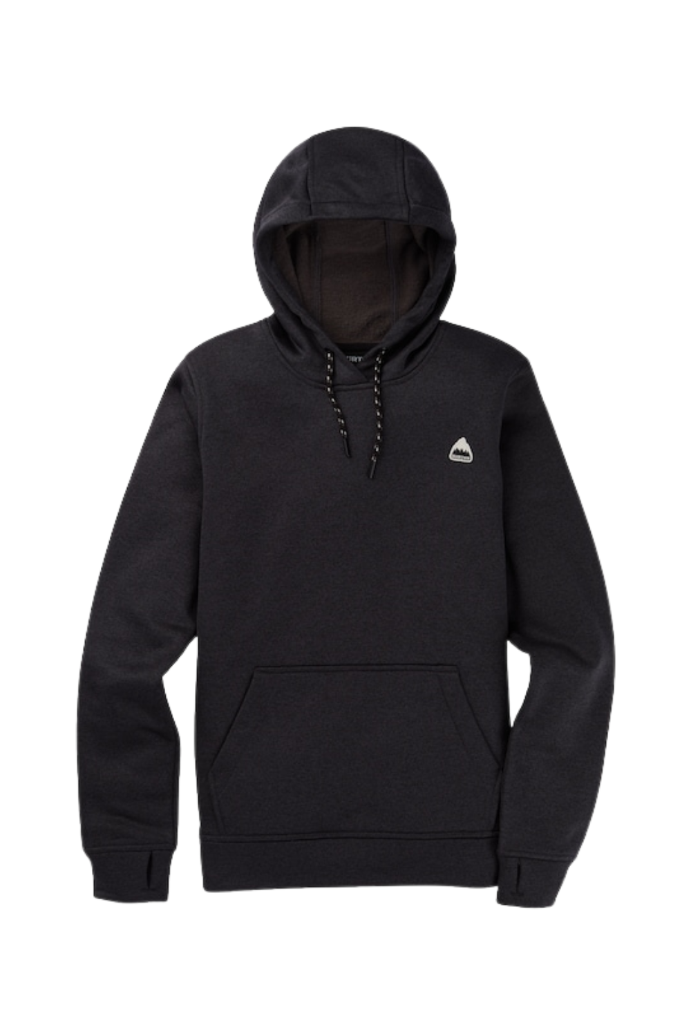 Burton Womens Oak Pullover Hoodie True Black Heather