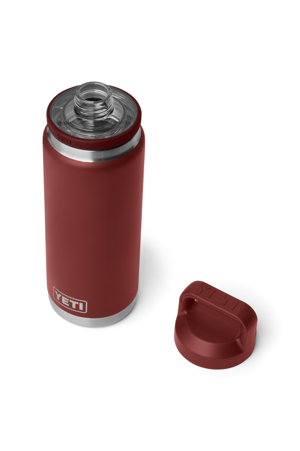 Yeti Rambler 26 Oz Bottle With Chug Cap Stag Red