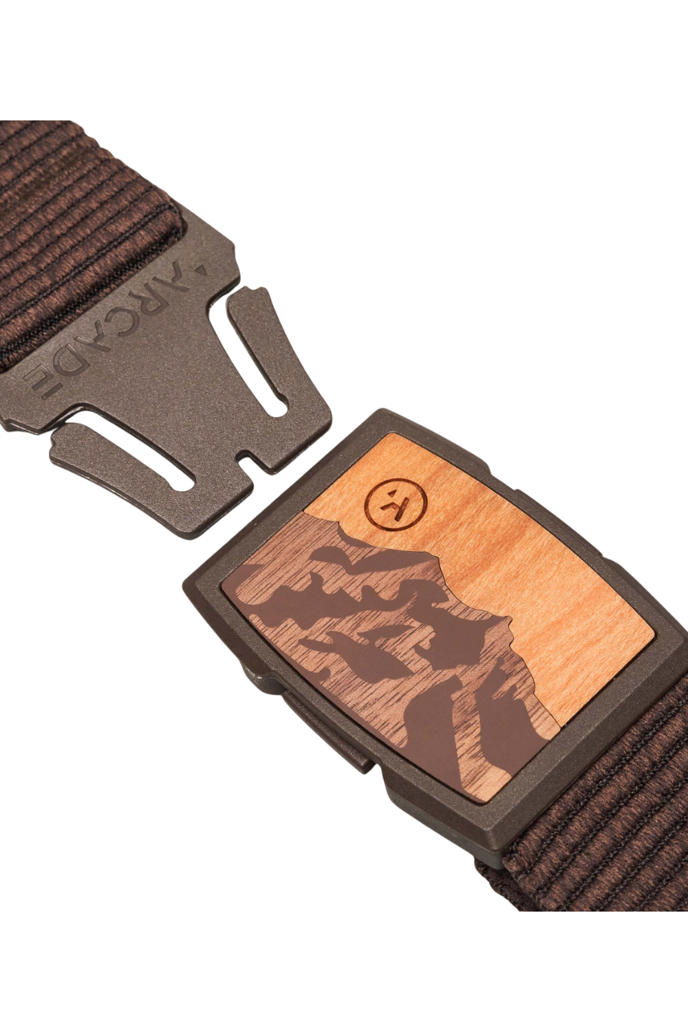 Arcade Woody Belt Heather Walnut