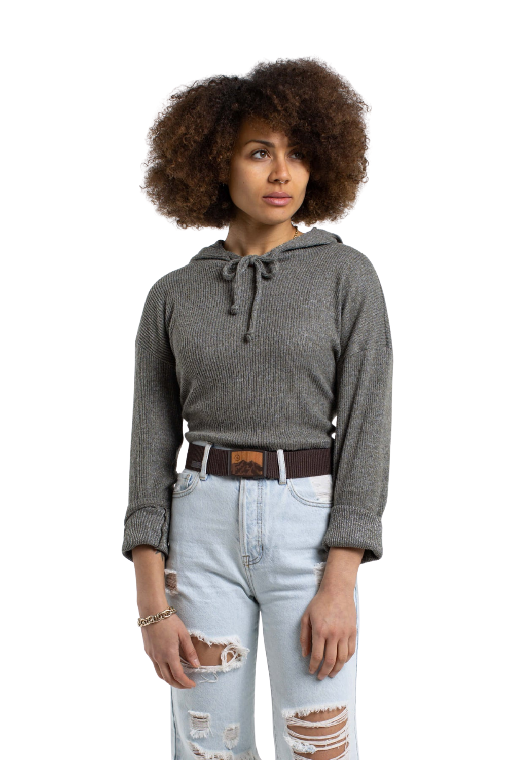 Arcade Woody Belt Heather Walnut