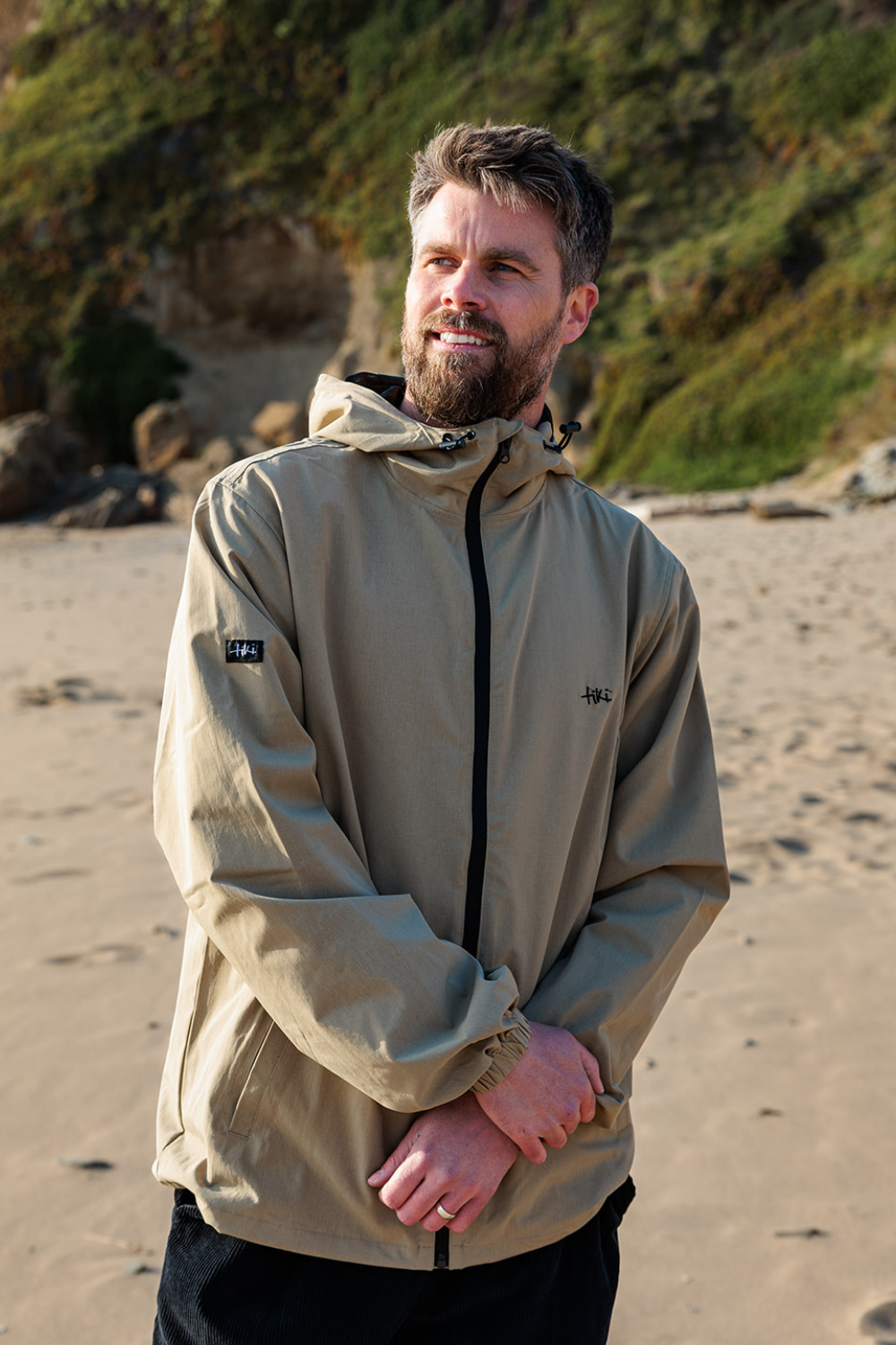 Tiki Storm Mens Jacket Camel
