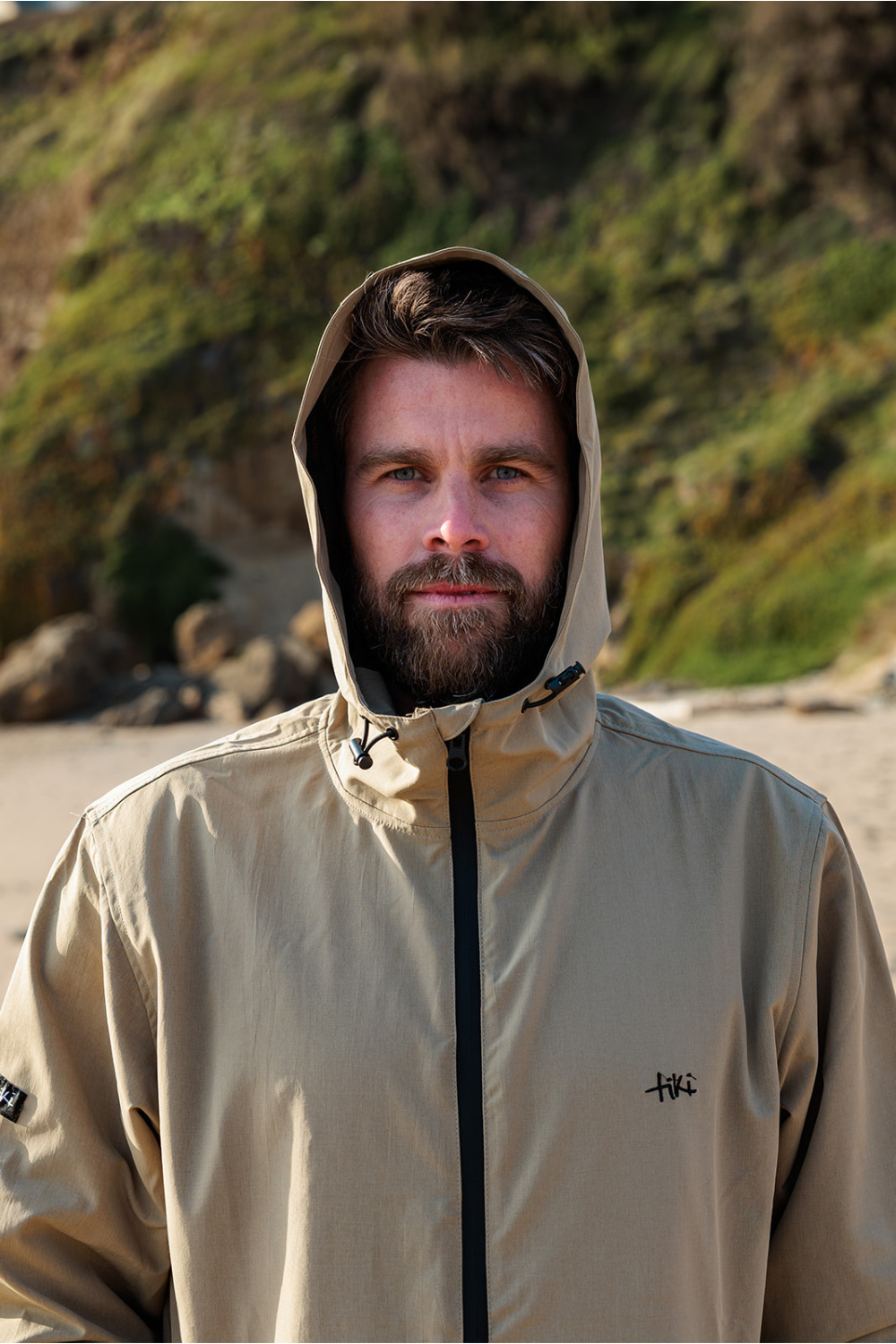 Tiki Storm Mens Jacket Camel