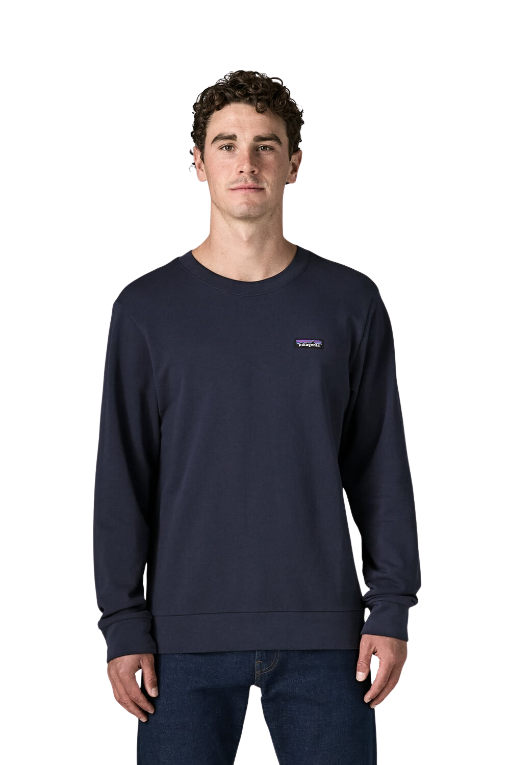 Patagonia Mens Daily Crewneck Sweatshirt New Navy