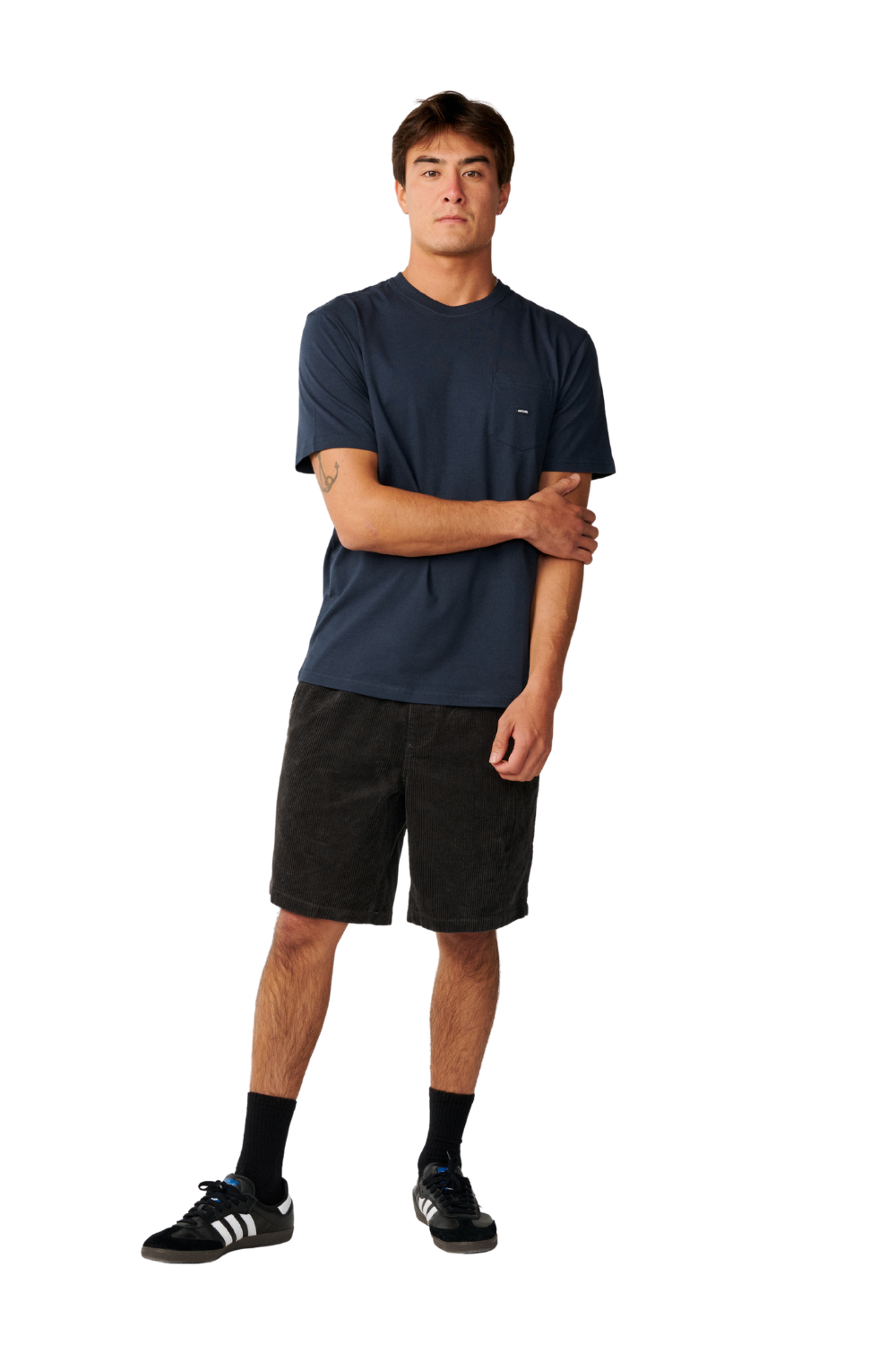 Rip Curl Pacific Rinse Mens Pocket T-Shirt Dark Navy