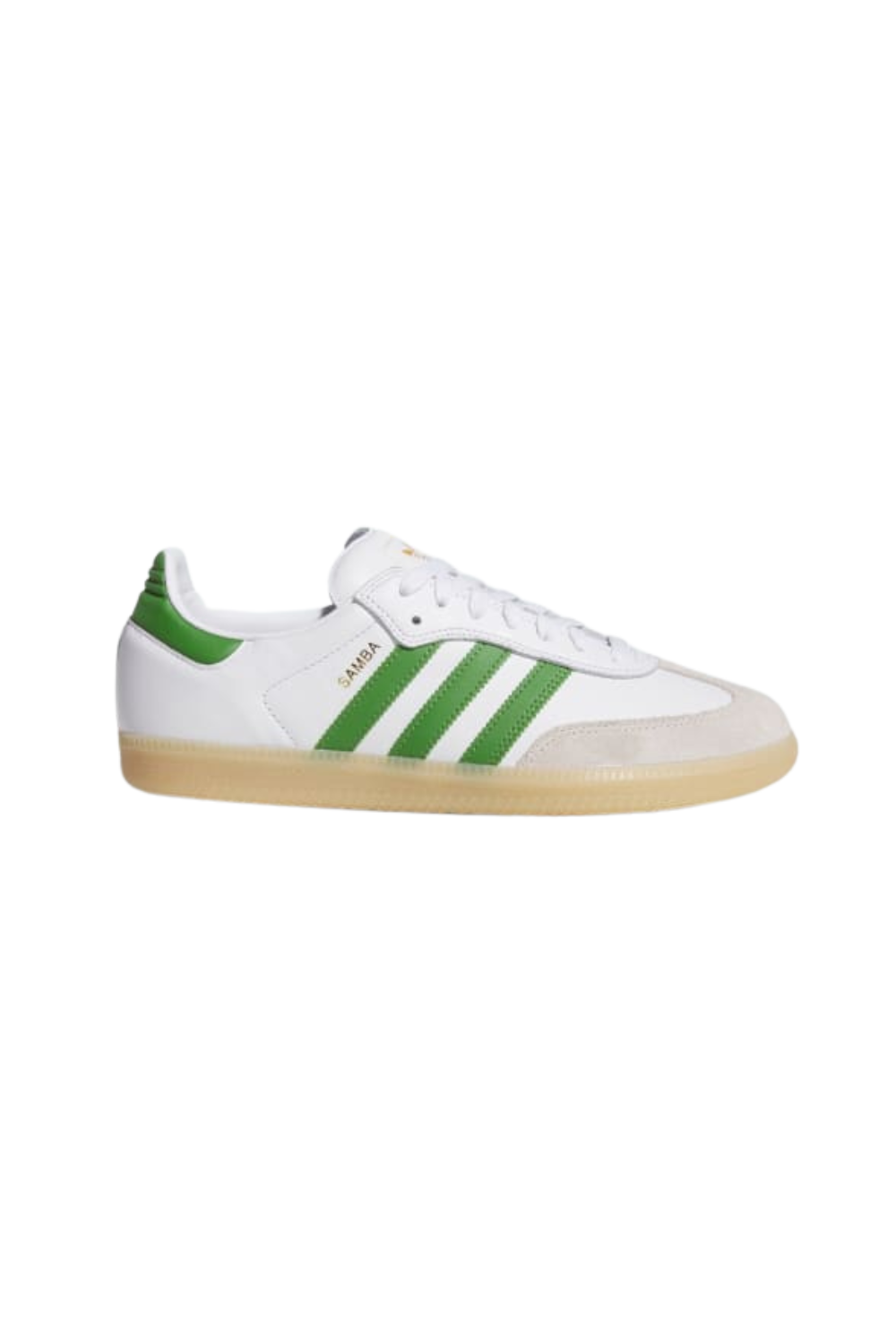 Adidas Samba Adv Shoes Cloud White / Crew Green /Gum
