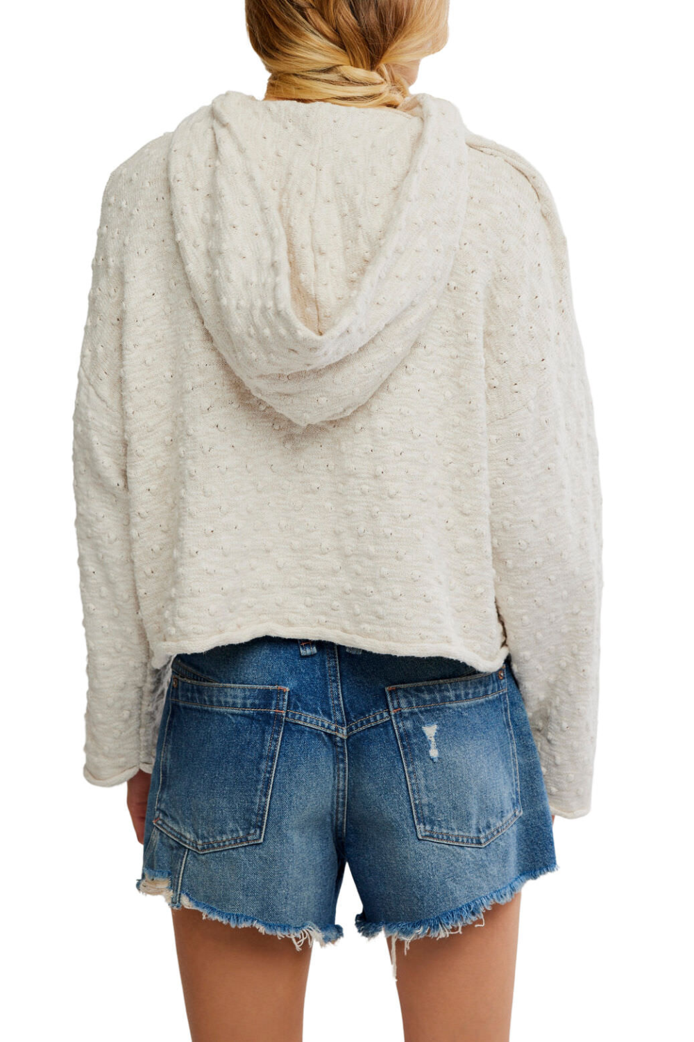 Free People Lake Side Hoodie Marshmallow