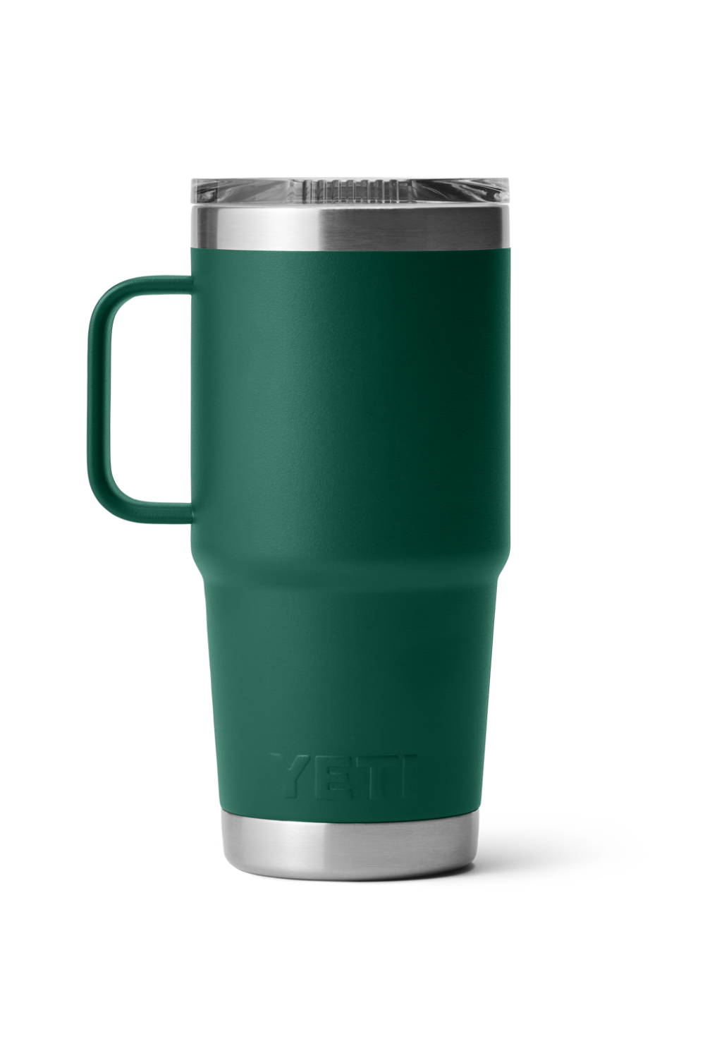 Yeti Rambler 20 Oz Travel Mug Black Forest Green