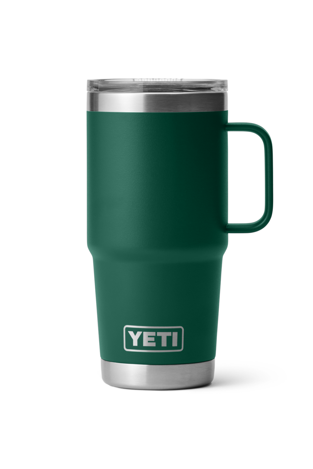 Yeti Rambler 20 Oz Travel Mug Black Forest Green