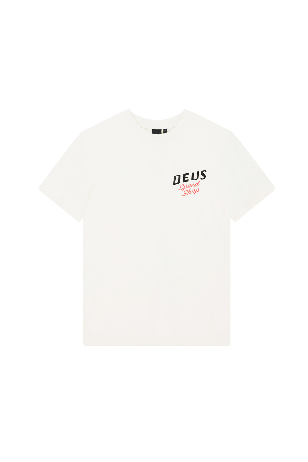 Deus Dogleg Mens T-Shirt Dirty White