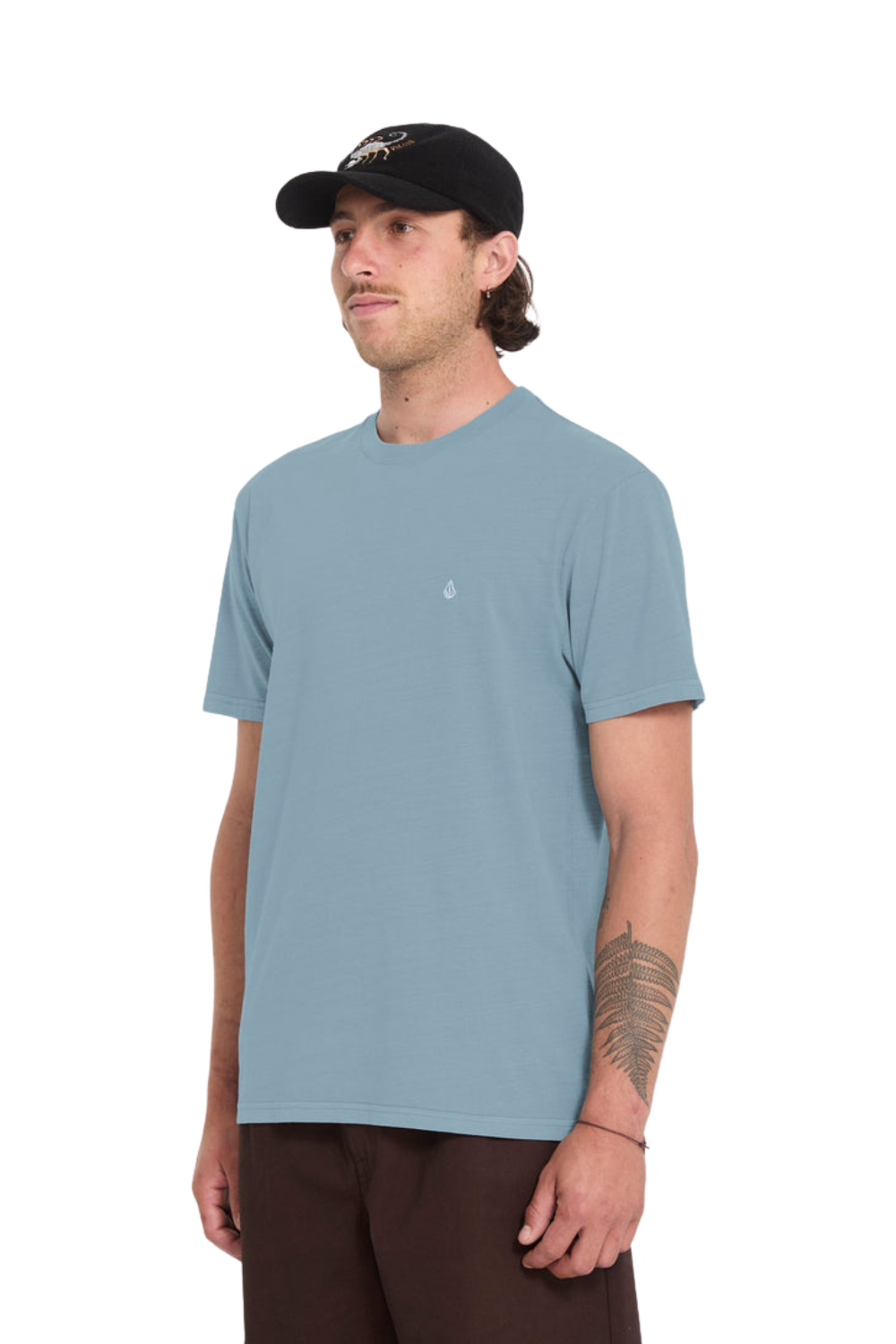 Volcom Solid Stone Mens T-Shirt Tradewinds