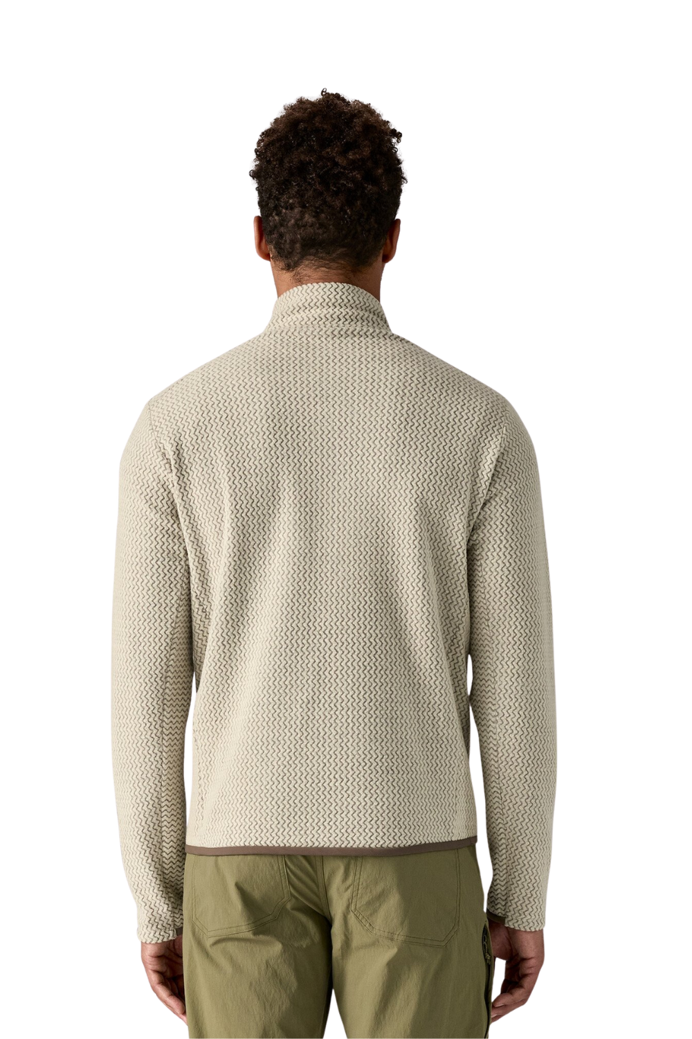 Patagonia Mens R1 Air Zip Neck Fleece Pelican