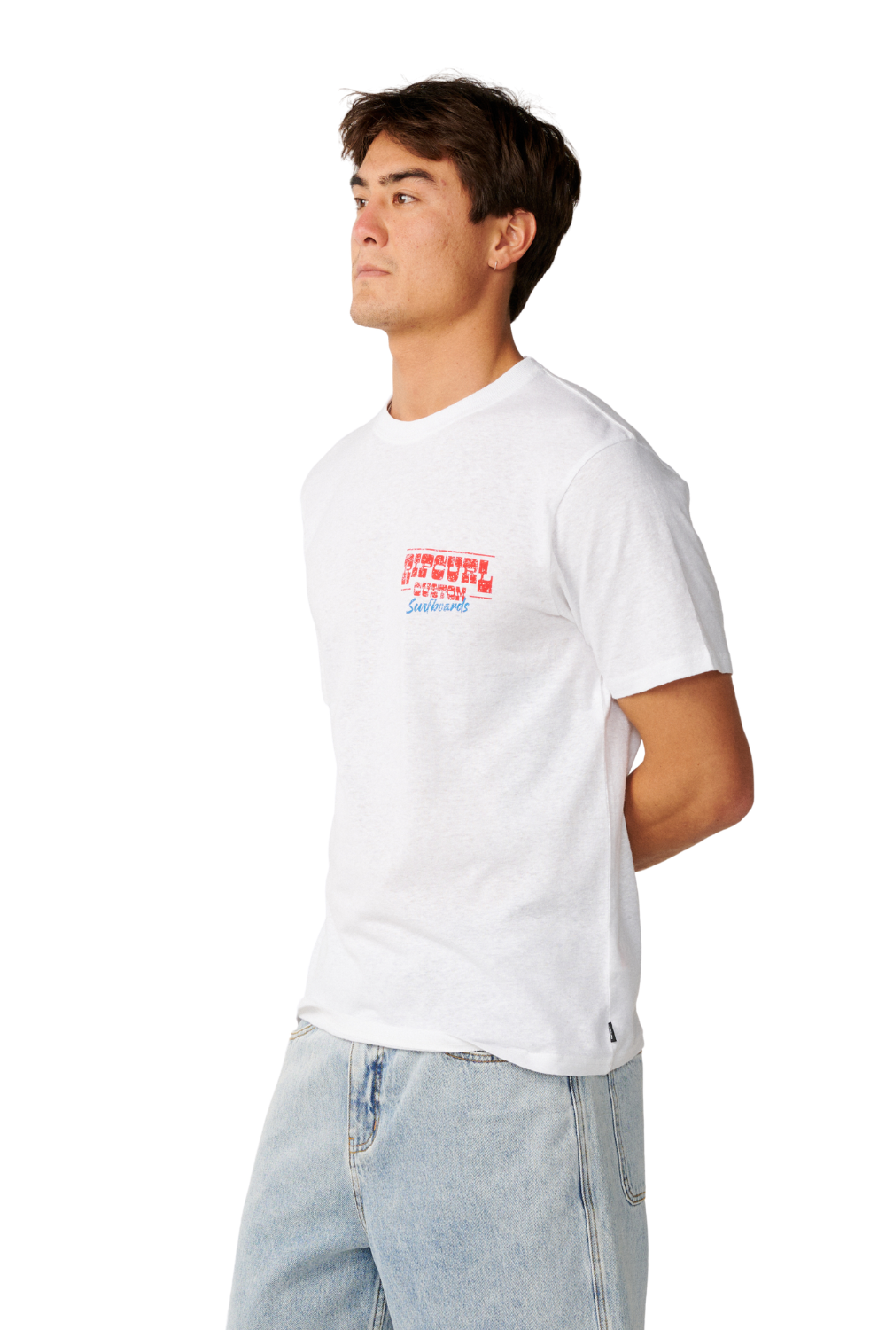 Rip Curl Shaper Address Mens T-Shirt White