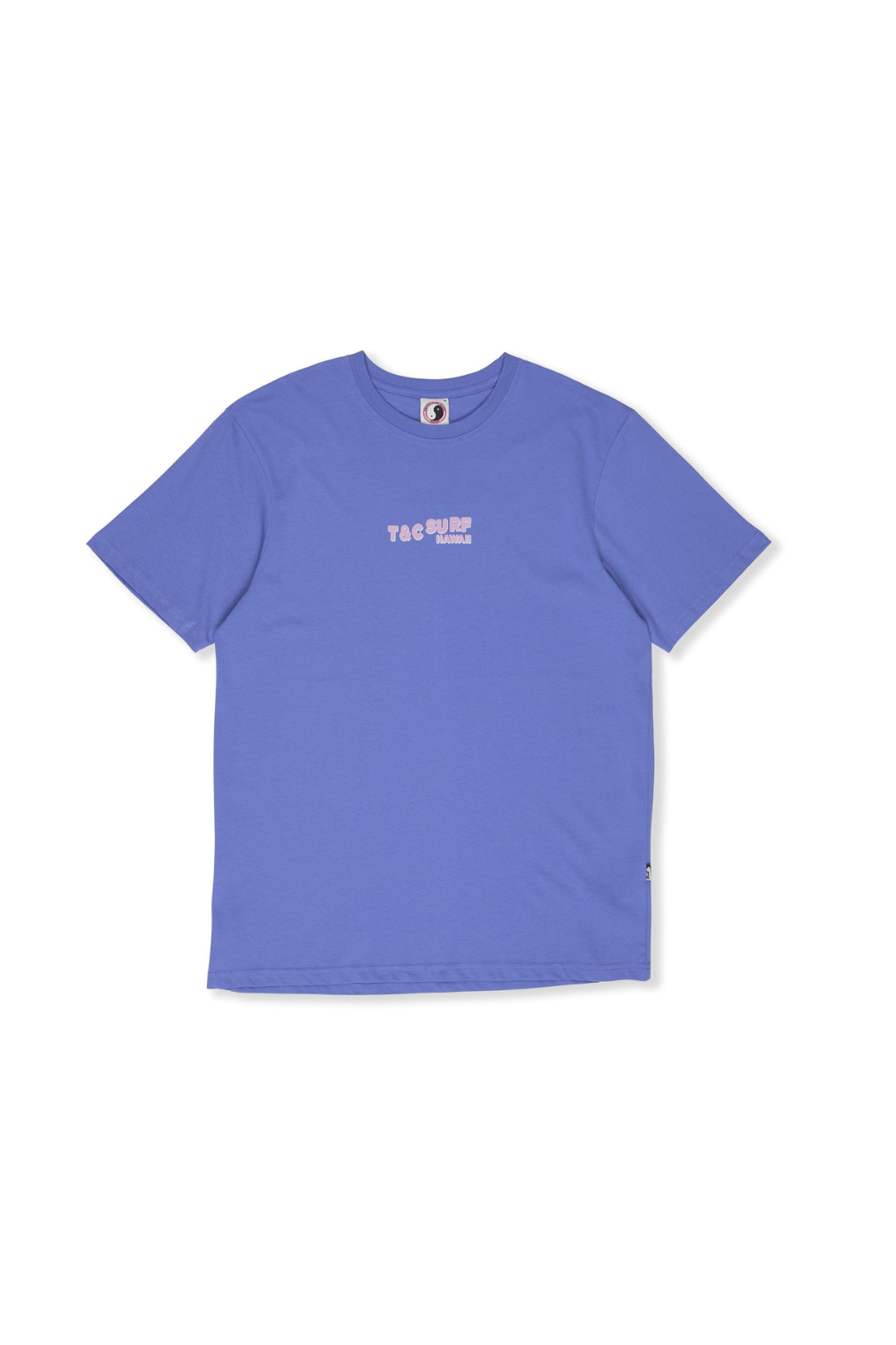 T&C Surf Designs Twisted Print Mens T-Shirt Blueberry