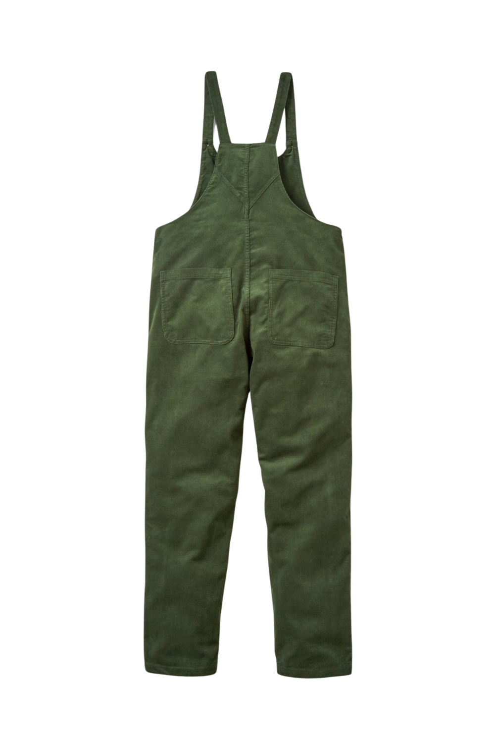 Passenger Meadows Womens Organic Cotton Corduroy Dungarees Fir Tree